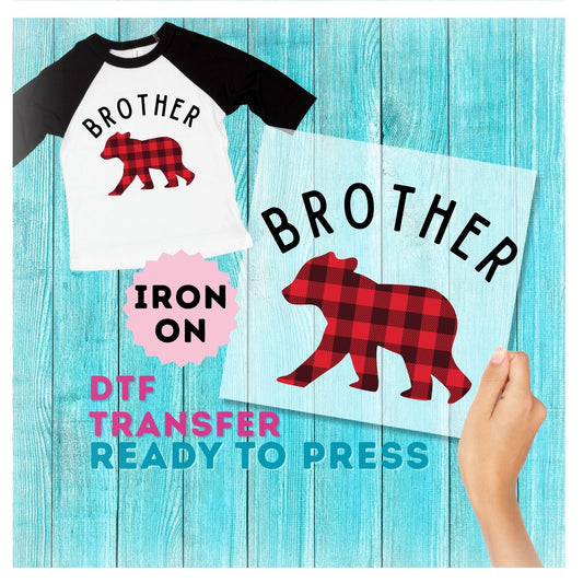 Brother Bear DTF Transfer
