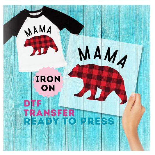 Mama Bear DTF Transfer