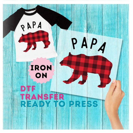 Papa Bear DTF Transfer