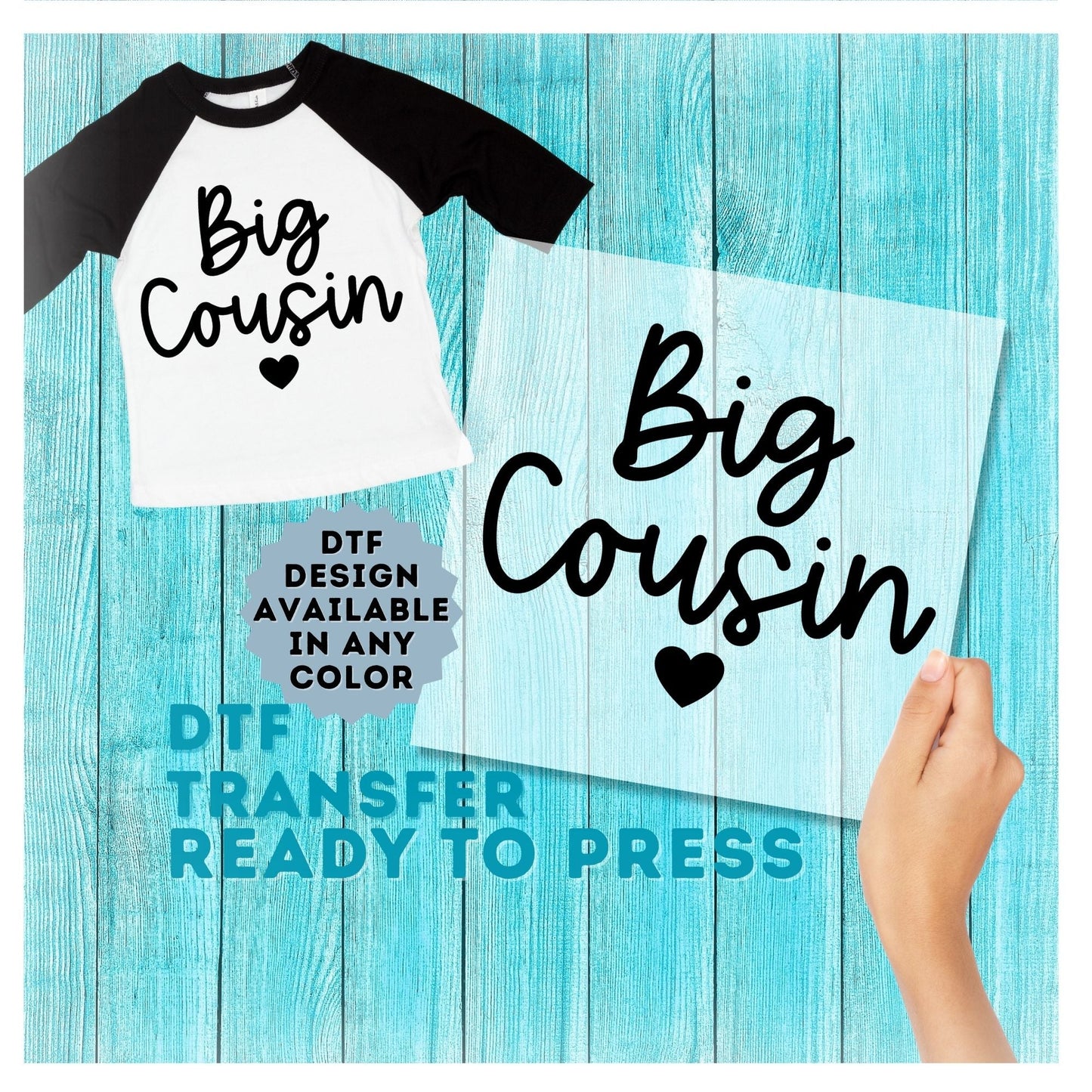 Big Cousin DTF Transfer