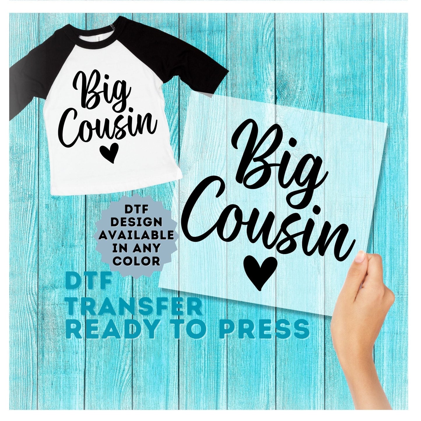 Big Cousin DTF Transfer