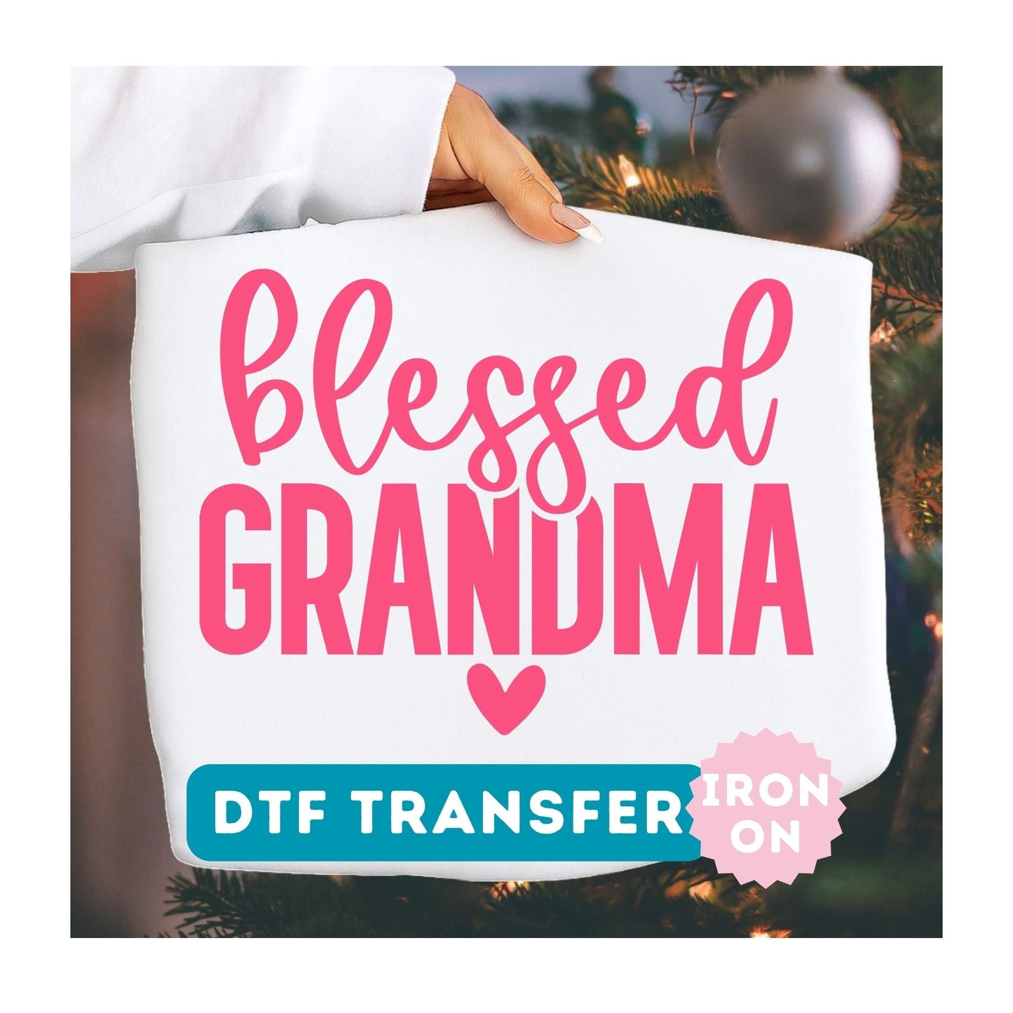 Blessed Grandma DTF Transfer
