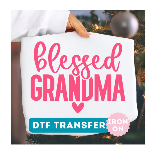 Blessed Grandma DTF Transfer