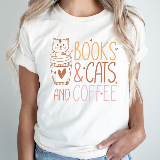 Books Cats and Coffee