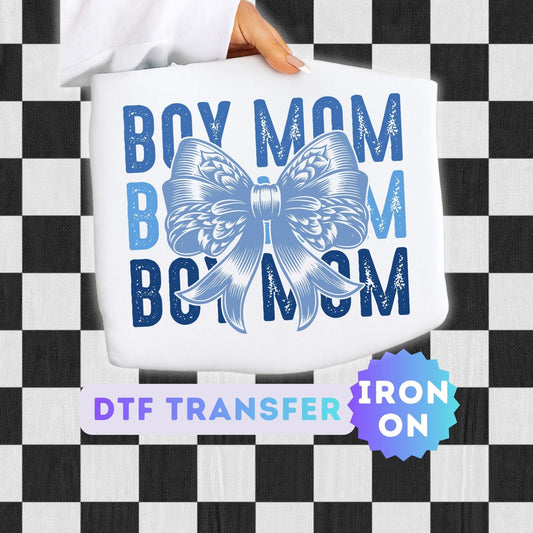Boy Mom DTF Transfer