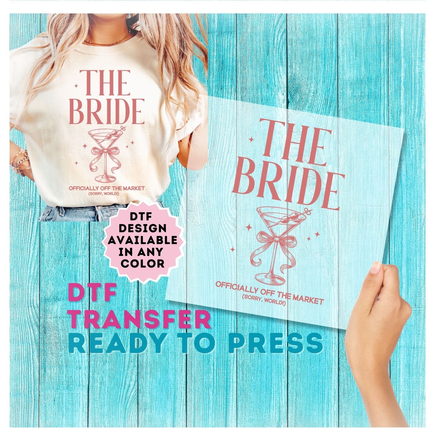 The Bride DTF Transfer