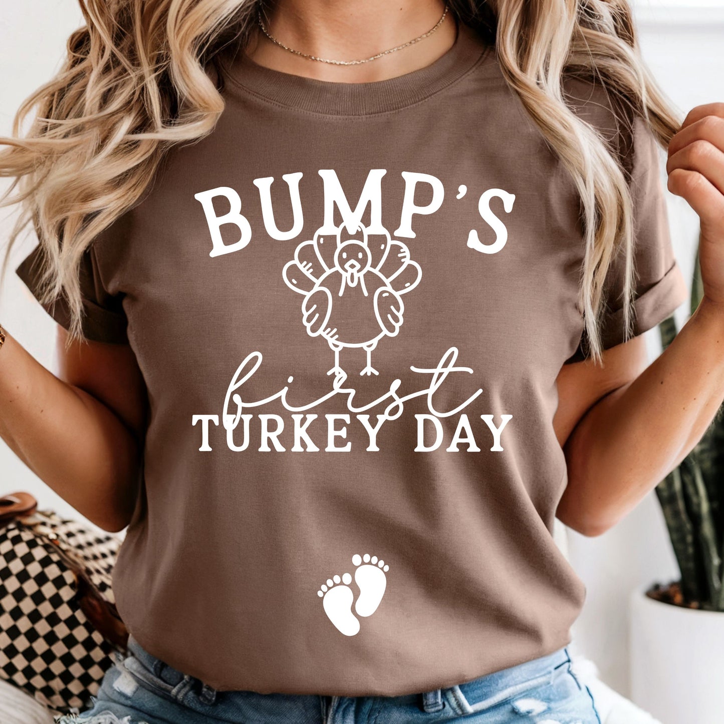 Bump's First Turkey Day - Comfort Colors Tee