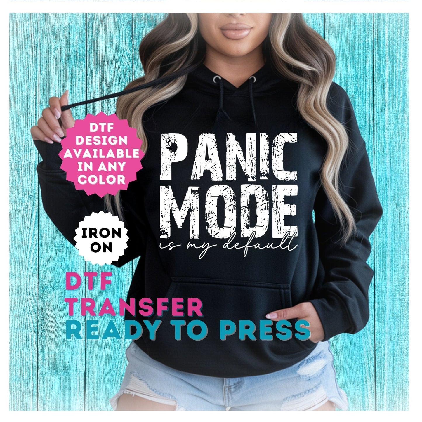 Panic Mode DTF Transfer