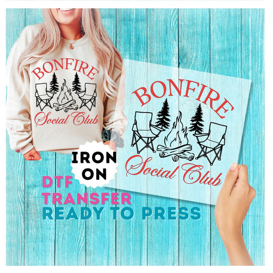 Bonfire Social Club DTF Transfer
