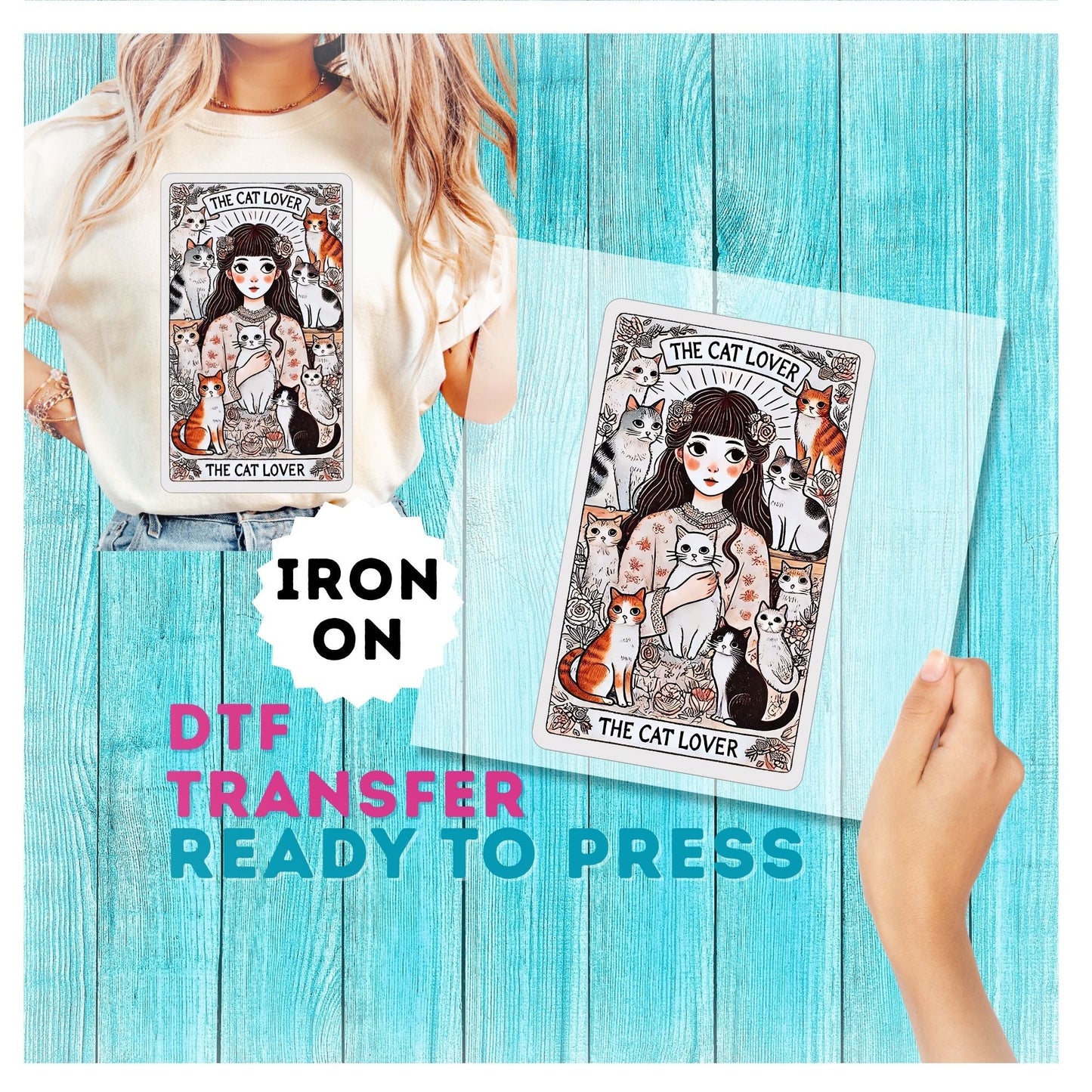 Tarot Card DTF Transfer