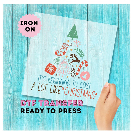 Christmas DTF Transfer