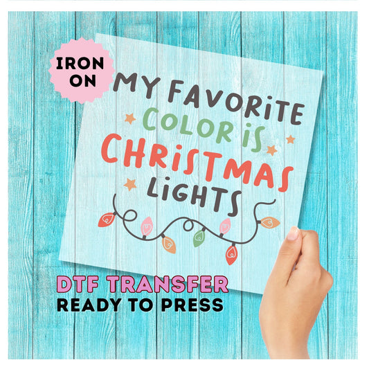 Christmas DTF Transfer