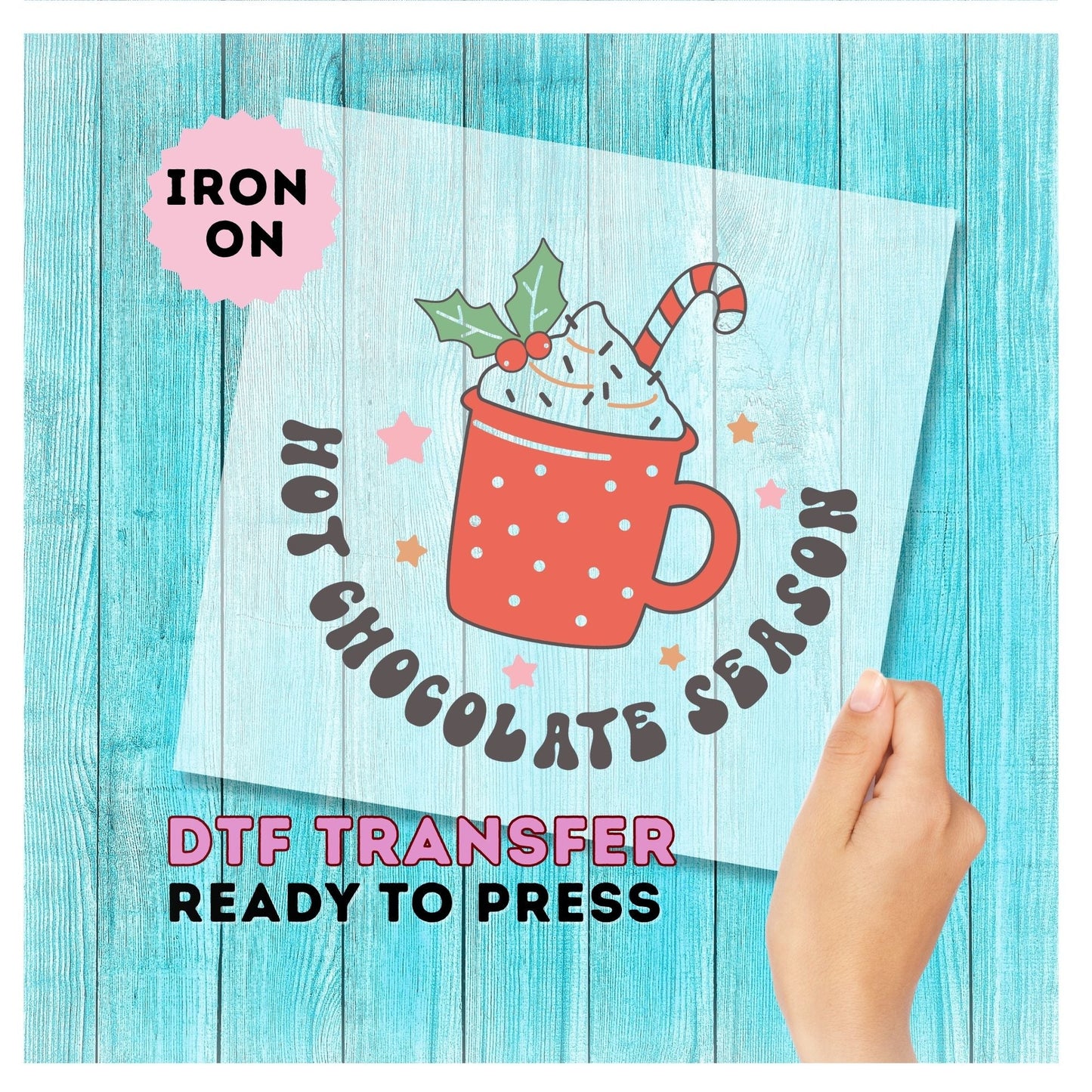 Christmas DTF Transfer