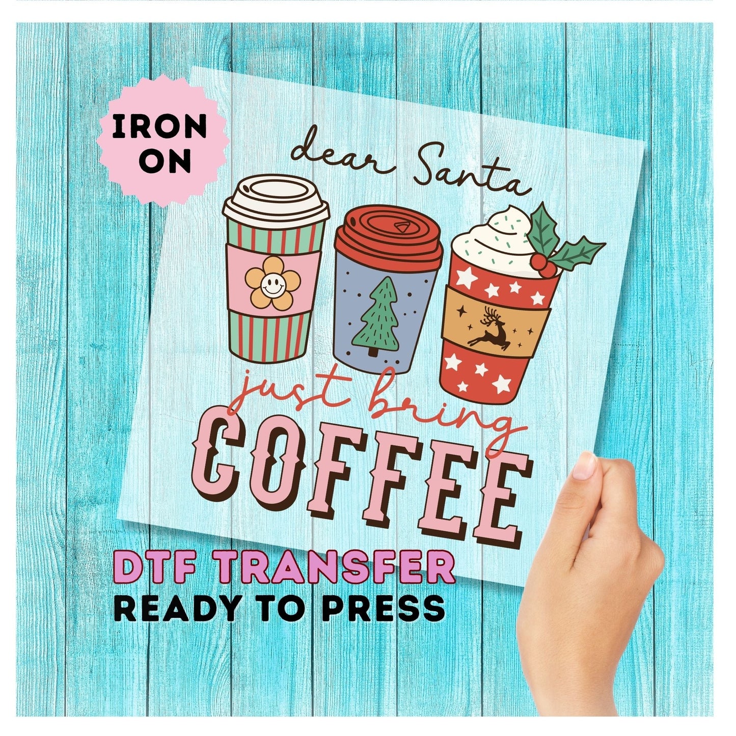 Christmas DTF Transfer