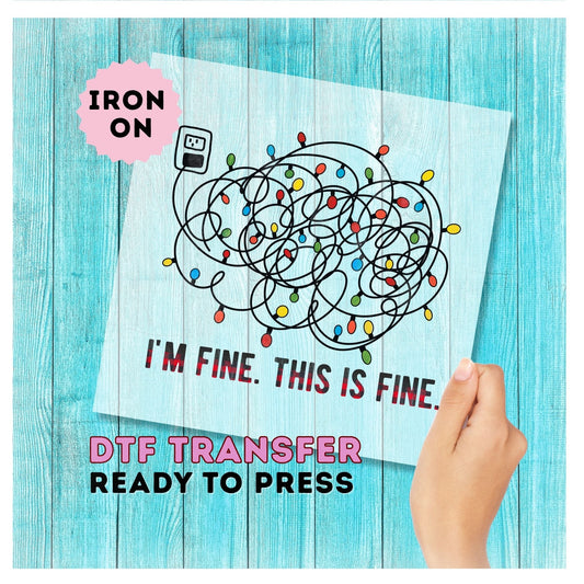 Christmas DTF Transfer