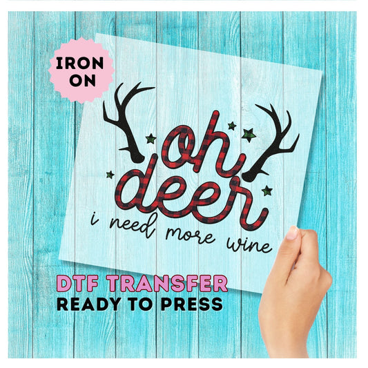 Oh Deer I Need Wine