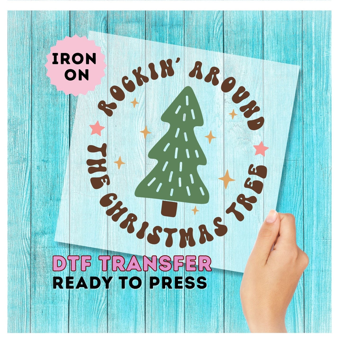 Christmas DTF Transfer