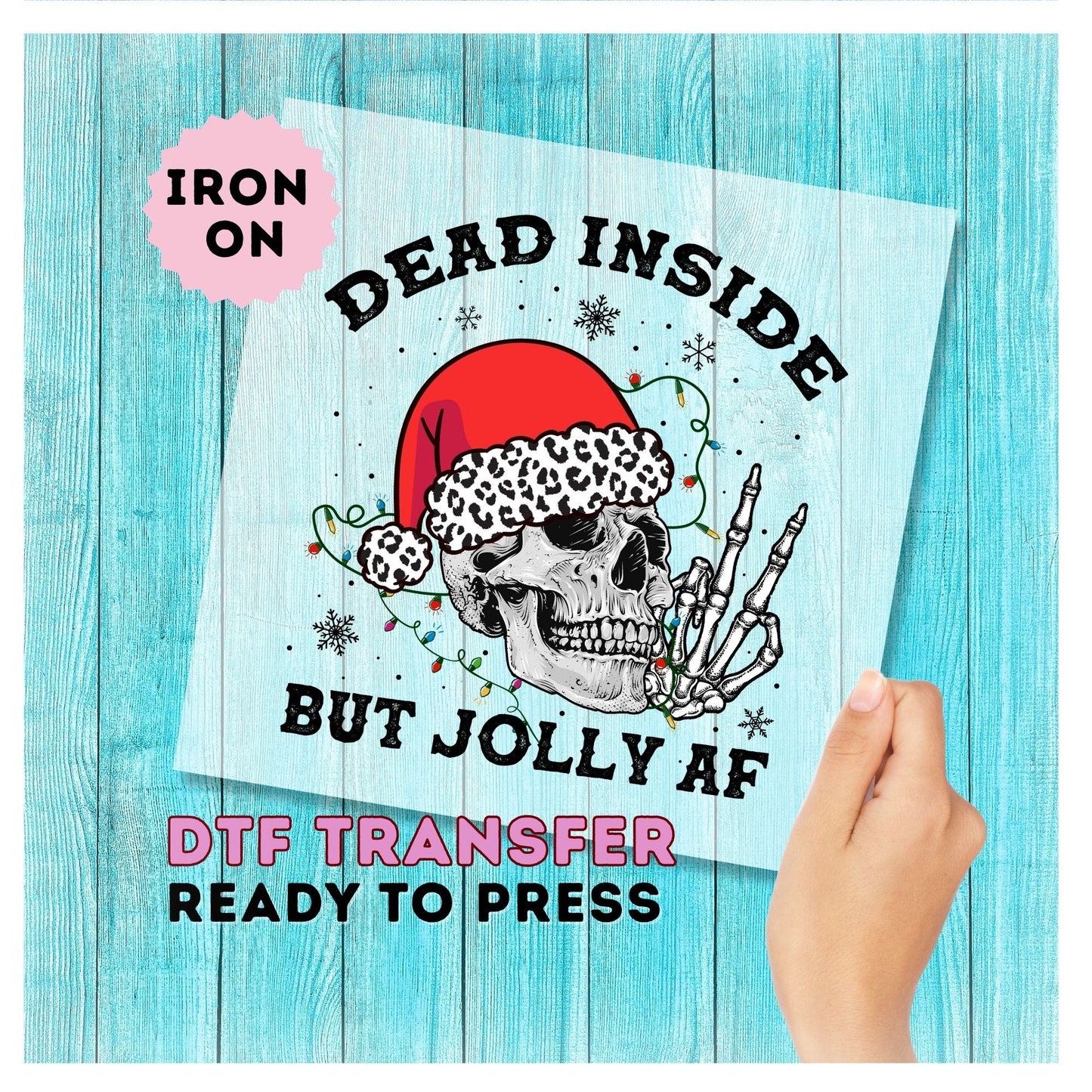 Christmas DTF Transfer