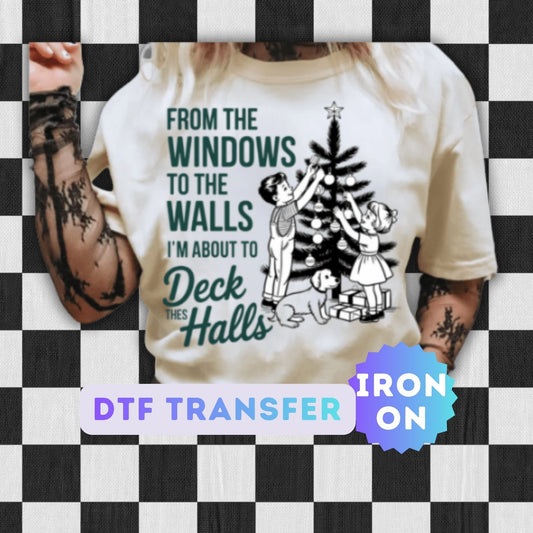 Snarky Christmas DTF Transfer
