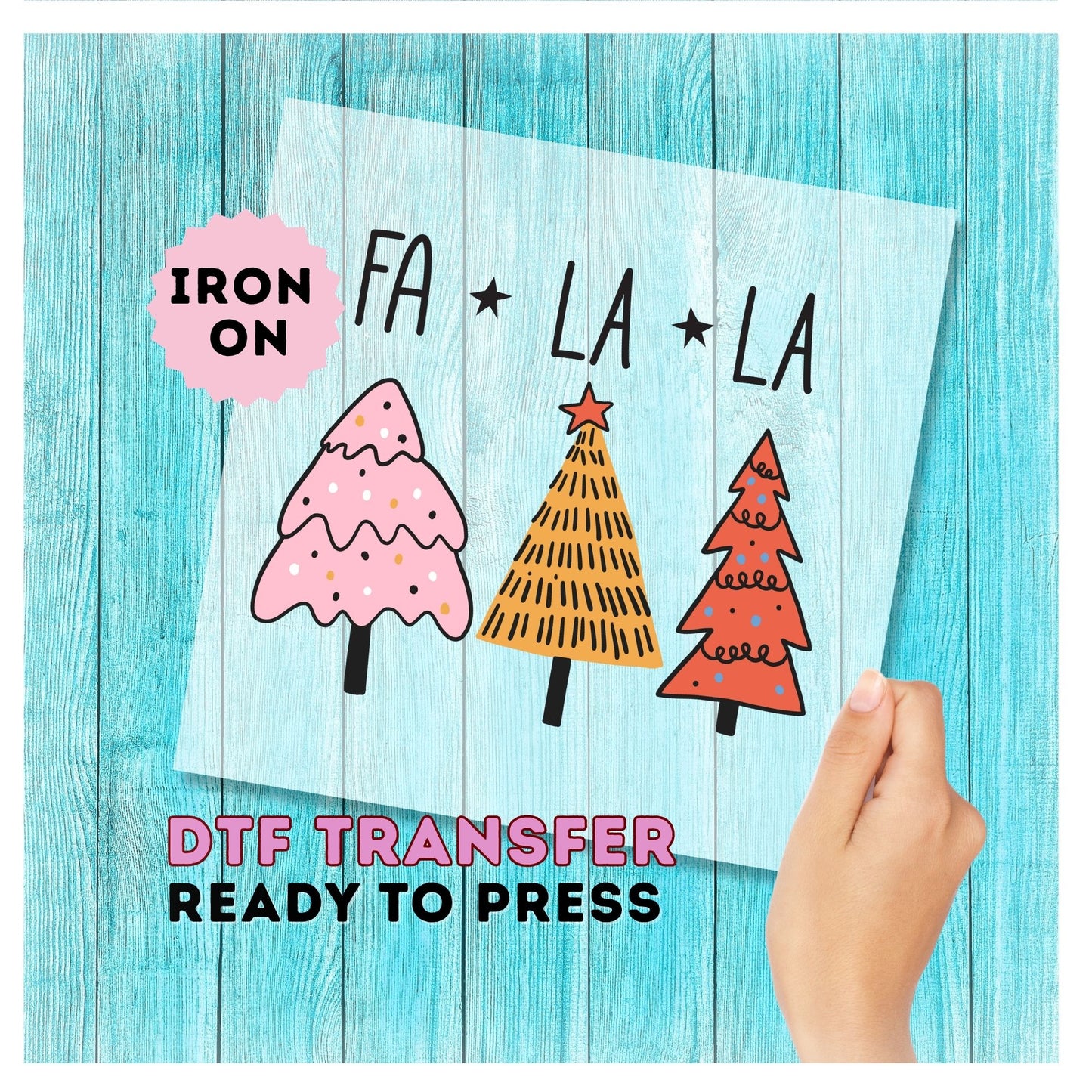 Christmas DTF Transfer