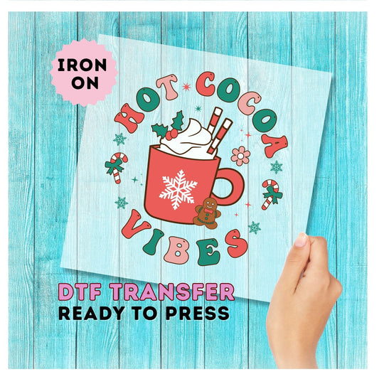 Christmas DTF Transfer