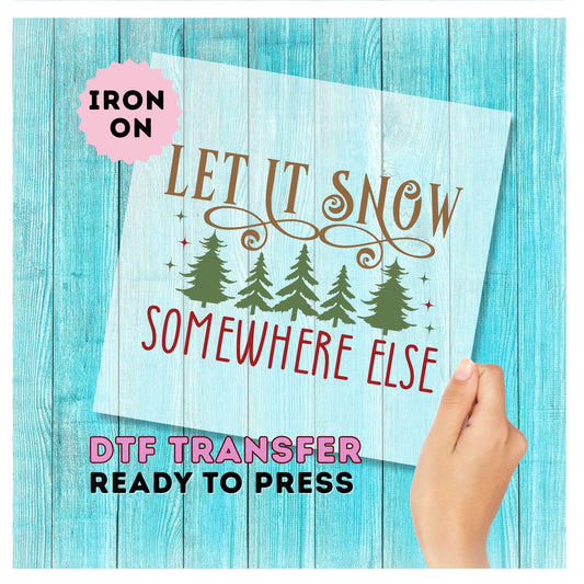 Christmas DTF Transfer