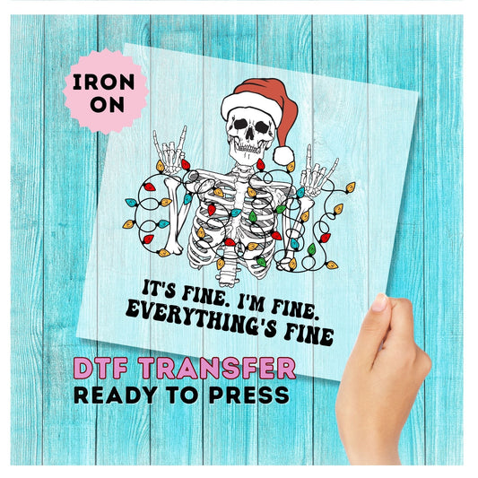 Christmas DTF Transfer