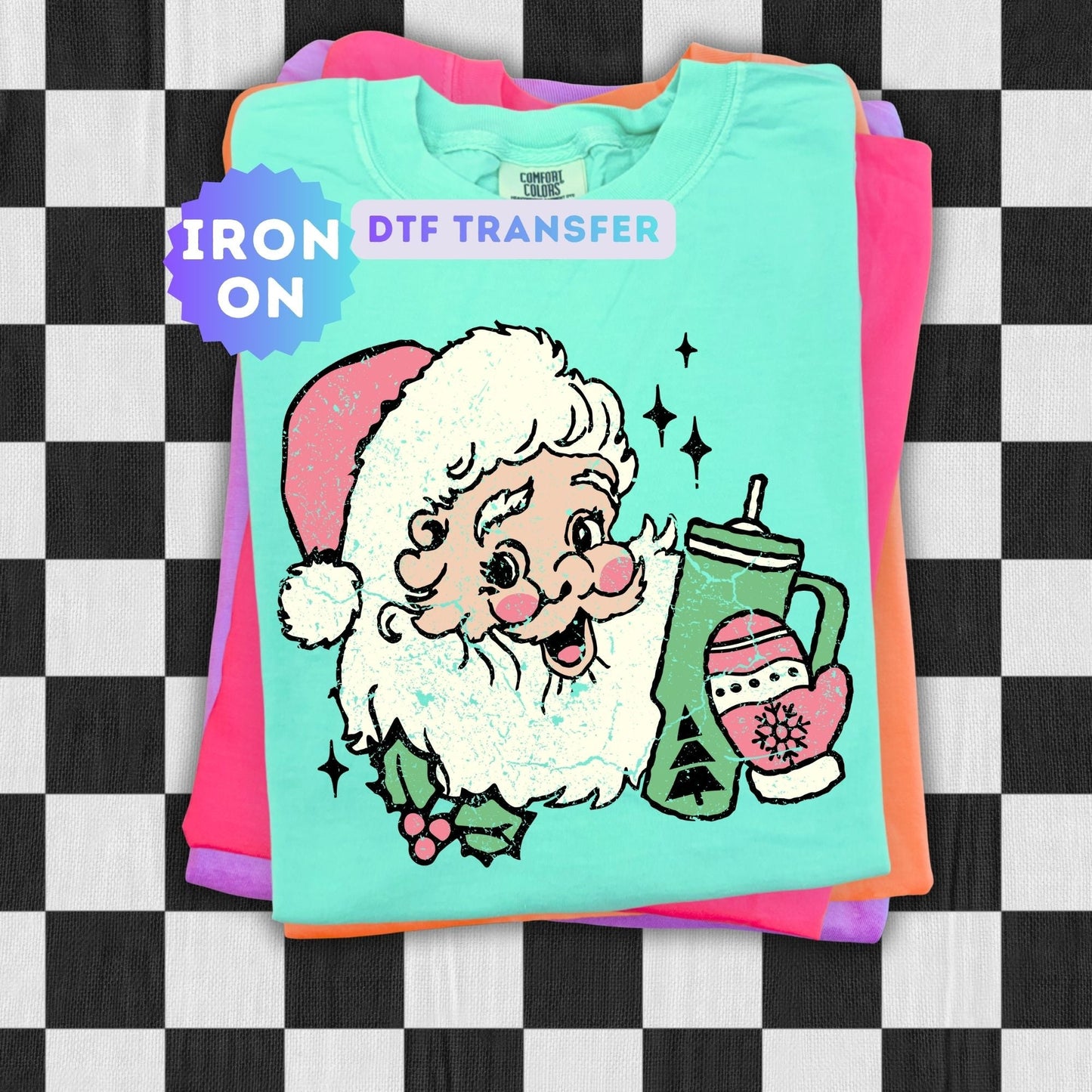 Santa DTF Transfer