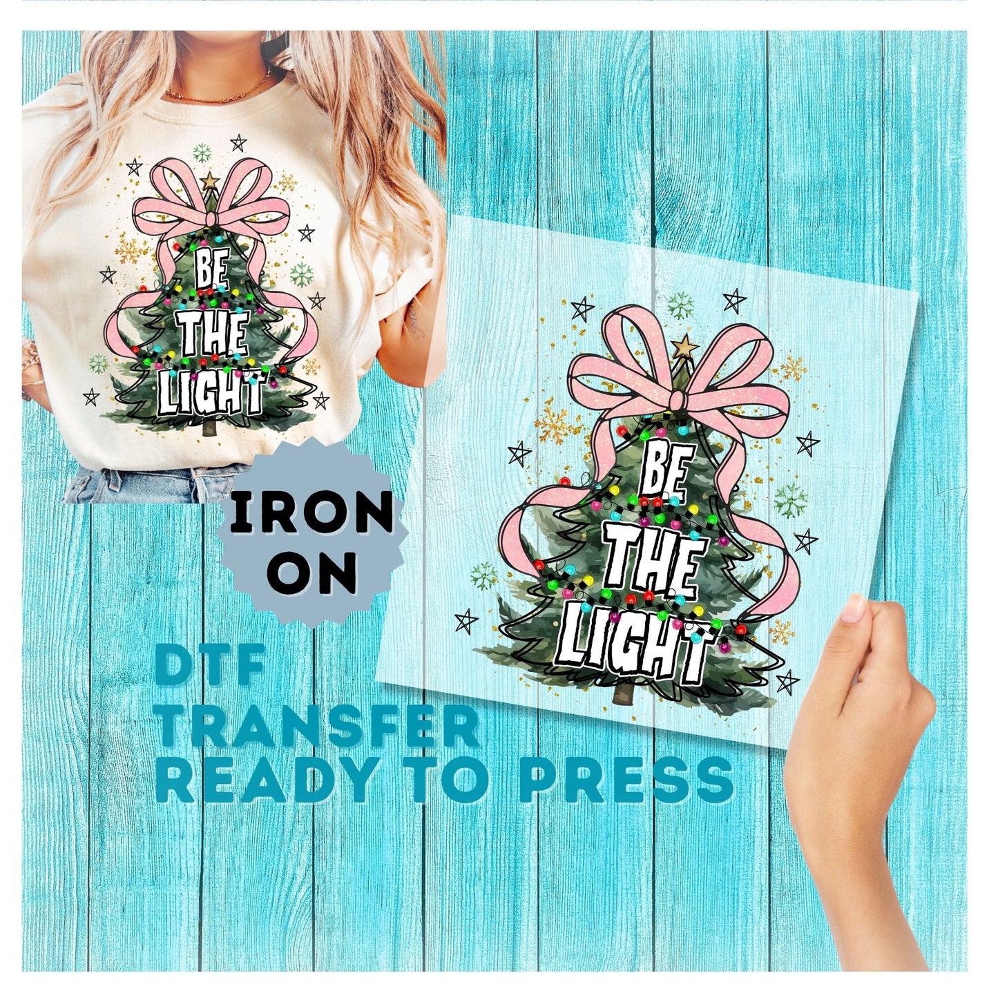 Christmas DTF Transfer