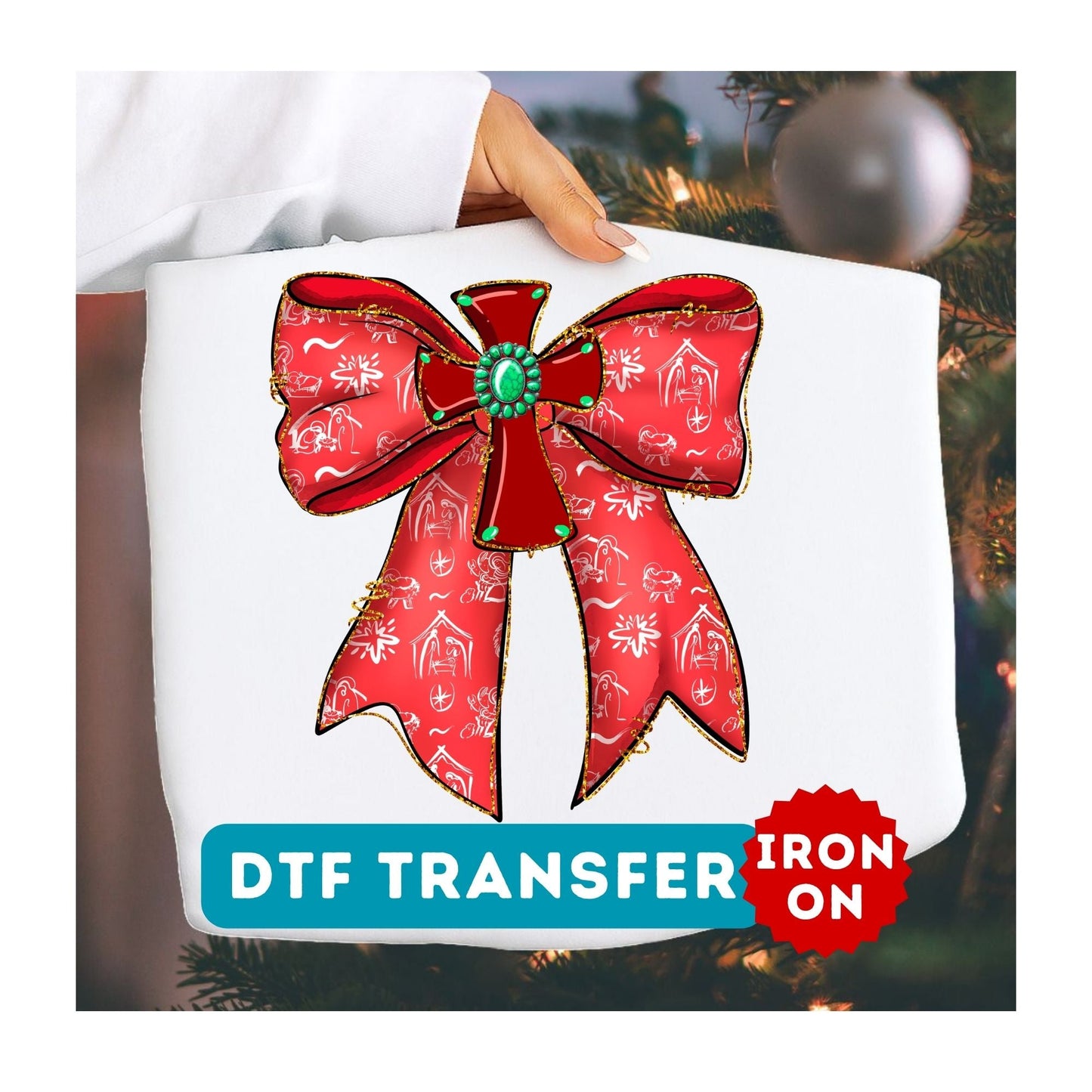Christmas DTF Transfer