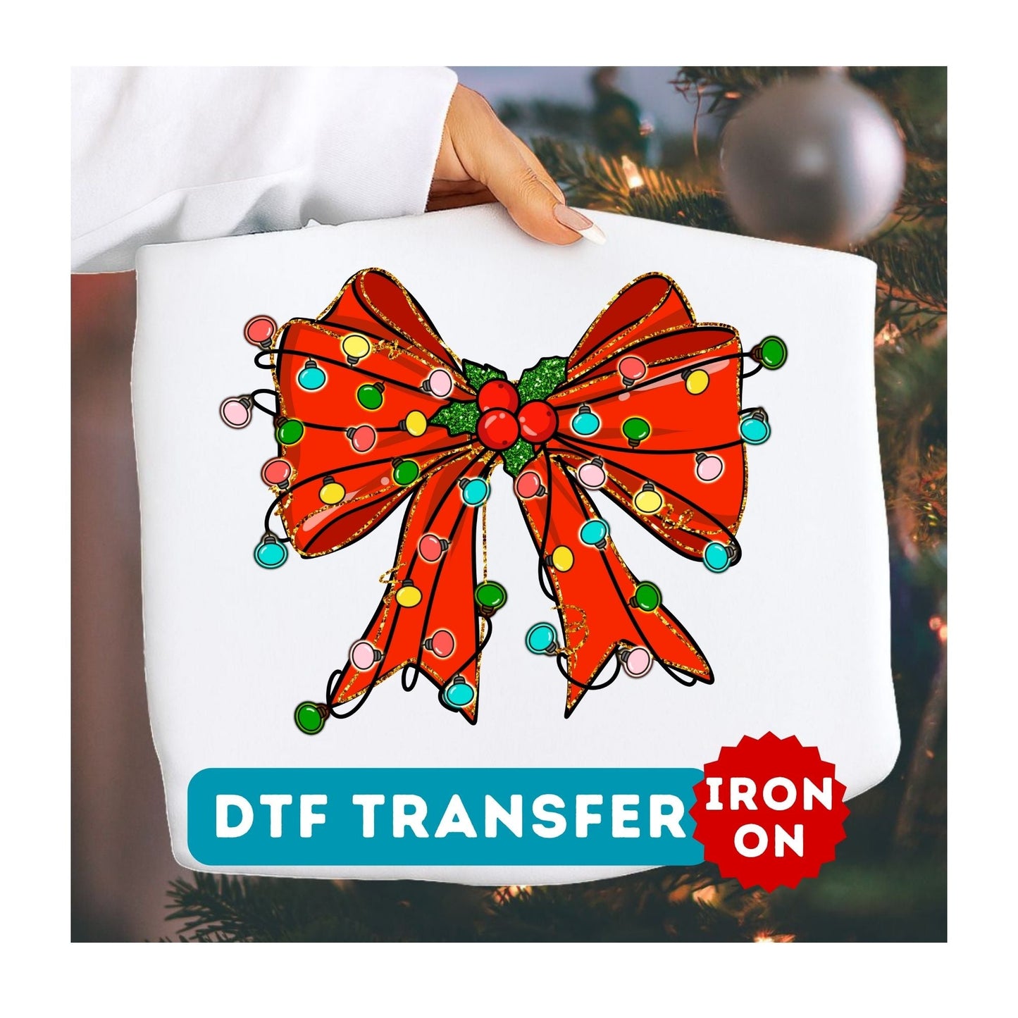 Christmas DTF Transfer