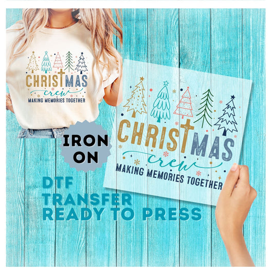 Christmas DTF Transfer