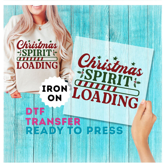 Christmas DTF Transfer