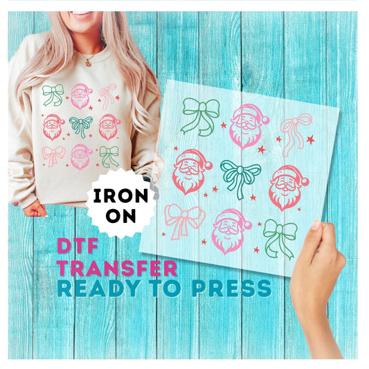 Christmas DTF Transfer