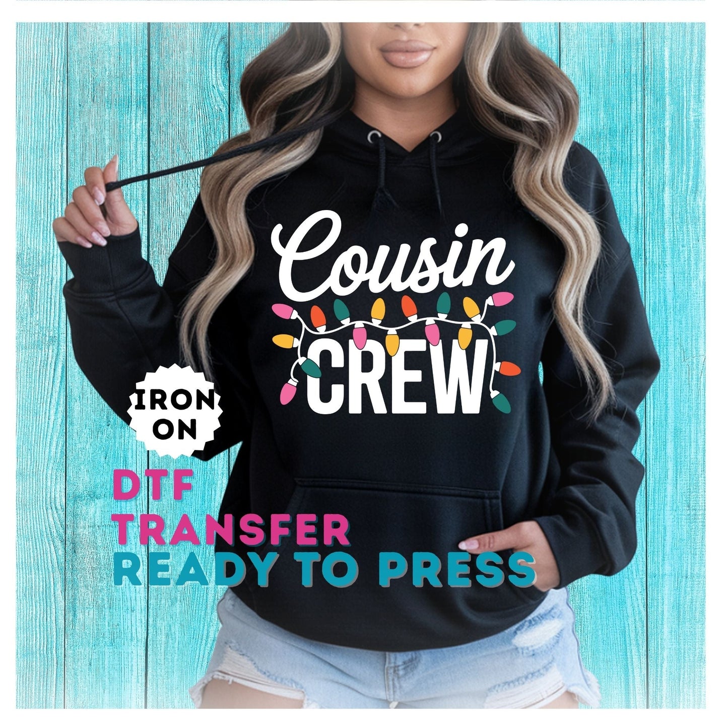 Christmas Crew DTF Transfer