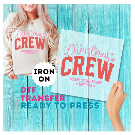 Christmas Crew DTF Transfer