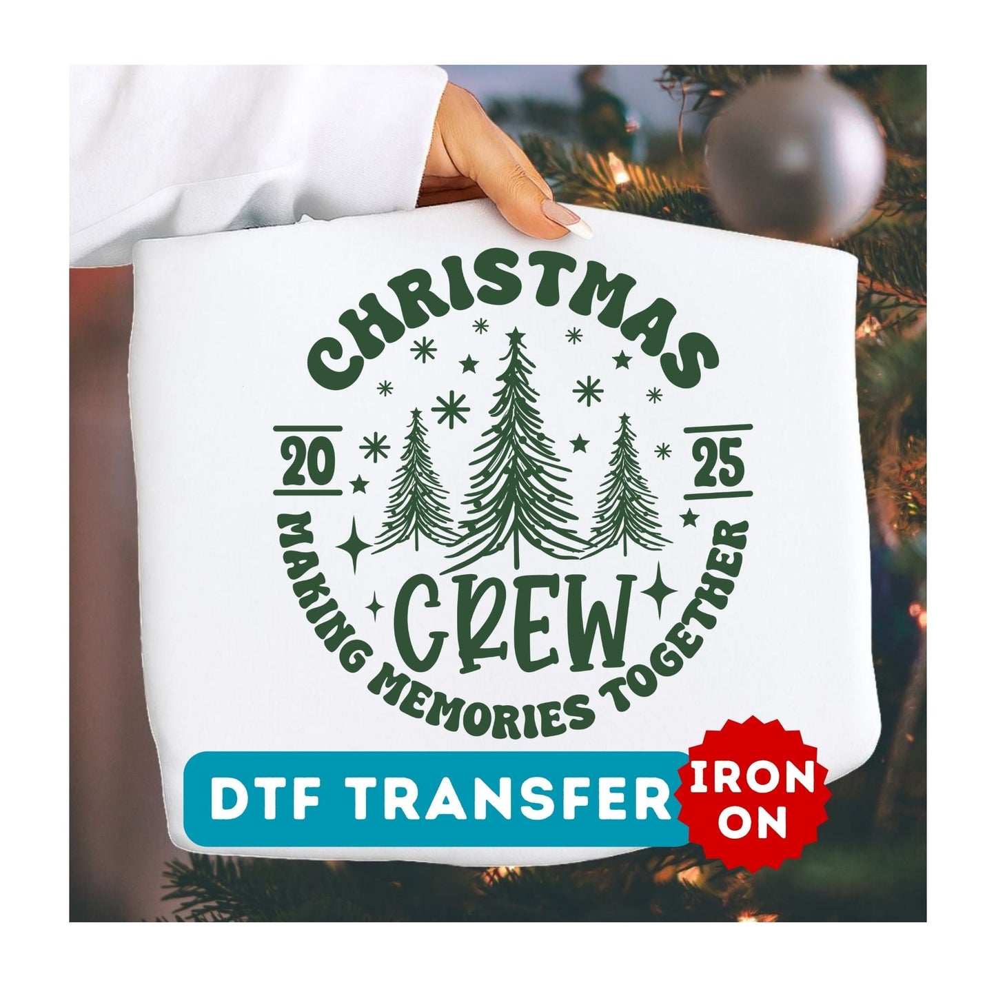 Christmas Crew DTF Transfer