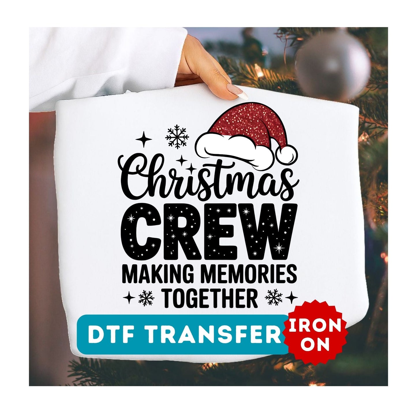 Christmas Crew DTF Transfer