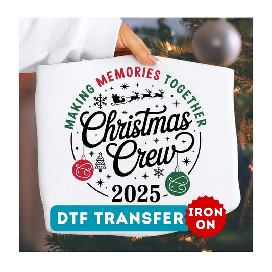 Christmas Crew DTF Transfer