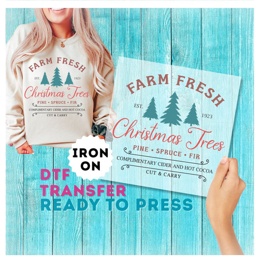 Christmas DTF Transfer