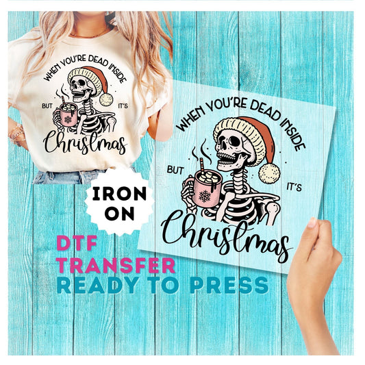 Christmas DTF Transfer