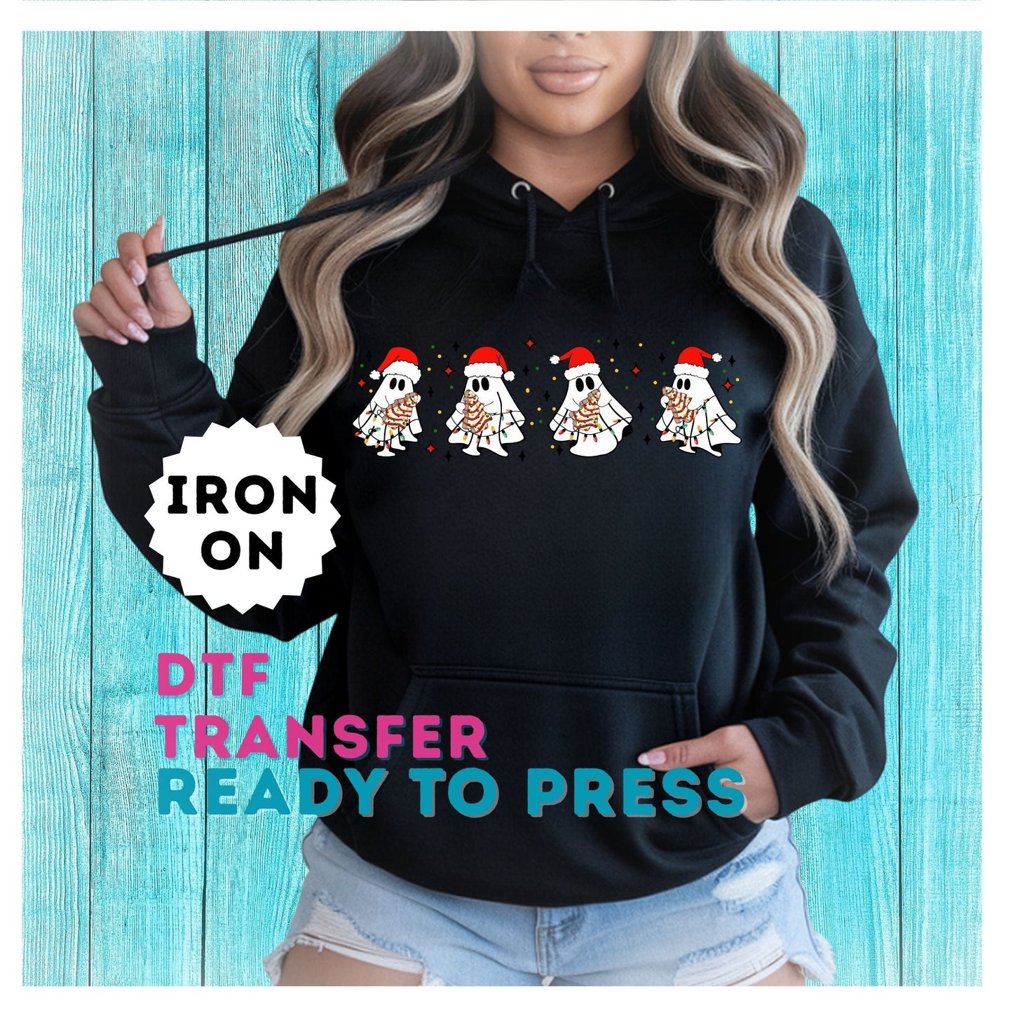 Christmas DTF Transfer