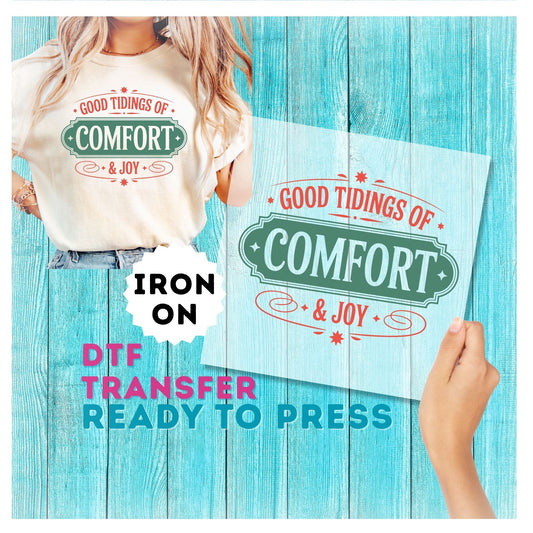 Christmas DTF Transfer