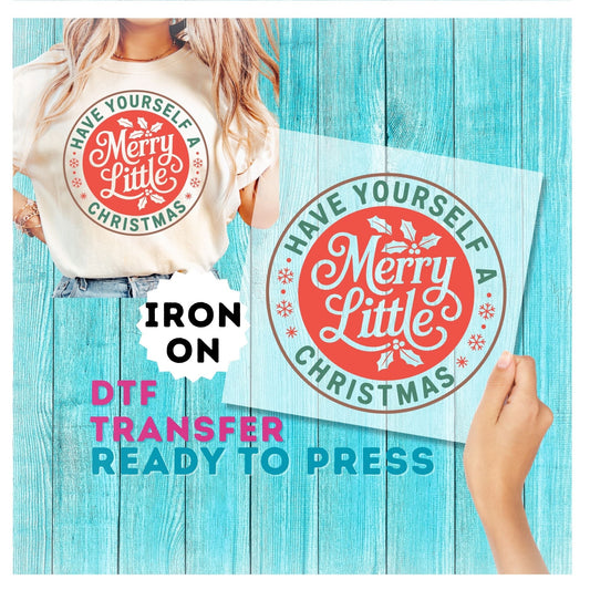 Christmas DTF Transfer