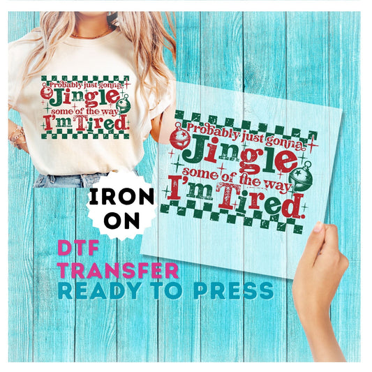 Funny Christmas DTF Transfer