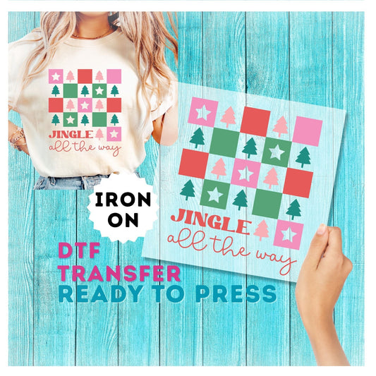 Christmas DTF Transfer