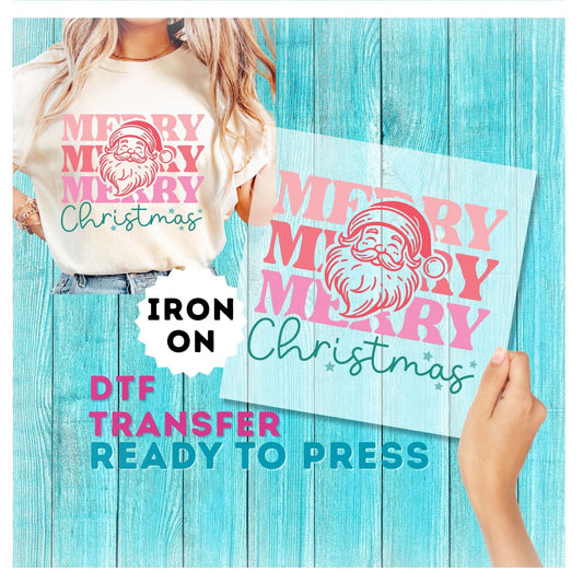 Christmas DTF Transfer