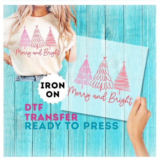 Christmas DTF Transfer