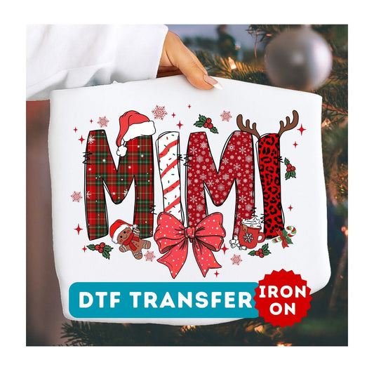 Mini Christmas DTF Transfer