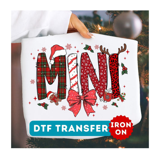 Mini Christmas DTF Transfer